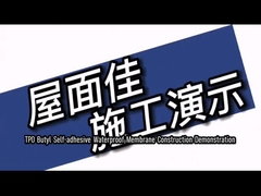 Bondsure® TPO Weather Resistant Butyl Self Adhesive Waterproofing Membrane