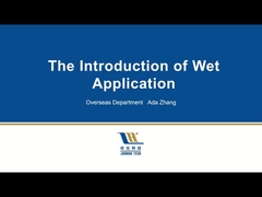 Wet Application (Self-adhesive Membrane Used Together with Wet Cement)