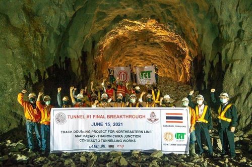 Latest company news aboutTogether with the 1st General Contractor of Thailand, Joaboa Tech Creates Waterproof Barrier for the Longest Railway Tunnel in Thailand!